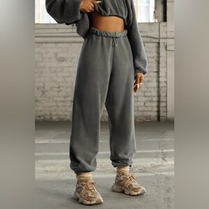 Joah Brown Blue Oversized Joggers M/L
